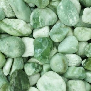 Green Jade Polished Pebbles