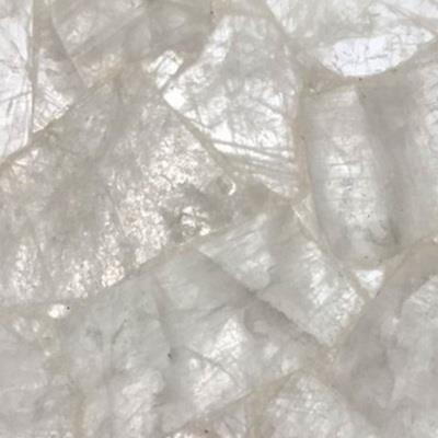 Translucent Crystal White Quartize Semiprecious Stone